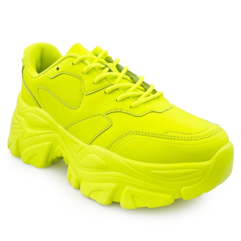 Neon Yellow Berness Shoes